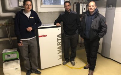 PV-Batteriespeicher Anlage in Hallau